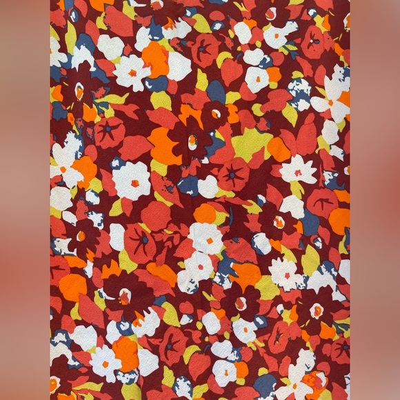 Outdoor Voices Exercise Dress In Paprika Bloom, adjustable straps; size XL - Picture 3 of 10